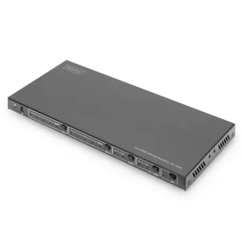 DIGITUS 4x2 HDMI Matricinis Perjungiklis 4K/60Hz Scaler EDID ARC HDCP 2.2 18 Gbps