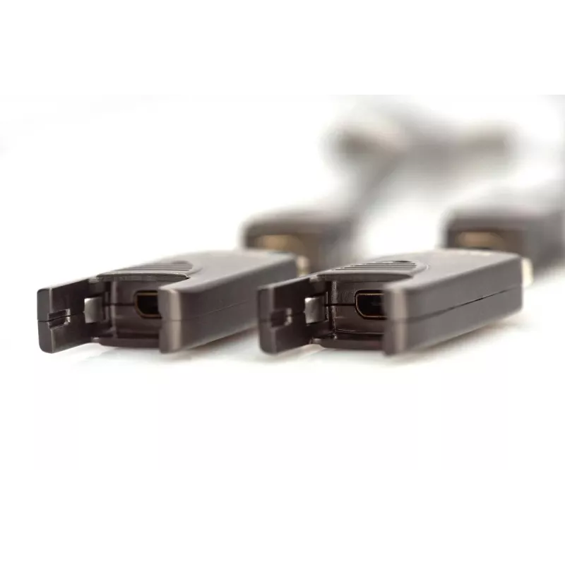 DIGITUS 4K - HDMI AOC hibridinis šviesolaidinis laidas su 30 m nuimamu kištuku