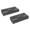 DIGITUS 4K HDBaseT prailgintuvų rinkinys 70 m PoC RS232 IR juodas