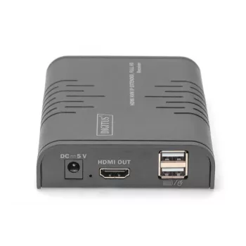Digitus HDMI KVM IP išplėtimo imtuvas Full HD laidinis 120 m USB