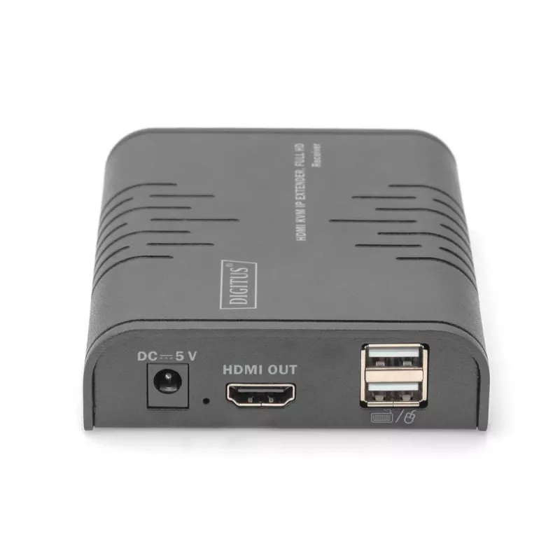 Digitus HDMI KVM IP išplėtimo imtuvas Full HD laidinis 120 m USB