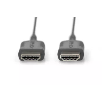 DIGITUS HDMI High Speed jungiamasis laidas, tipas A, HighFlex M/M, 2,0 m, 4K Ultra HD@30Hz, aktyvus, CE, aukso juodas