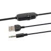 Equip Mini USB garsiakalbis, 2.0 kanalų, laidinis, 3 W, 90–20 Hz, 40 Ω, juodas