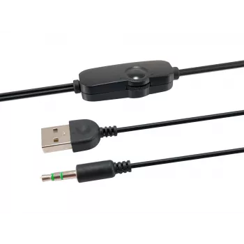 Equip Mini USB garsiakalbis, 2.0 kanalų, laidinis, 3 W, 90–20 Hz, 40 Ω, juodas