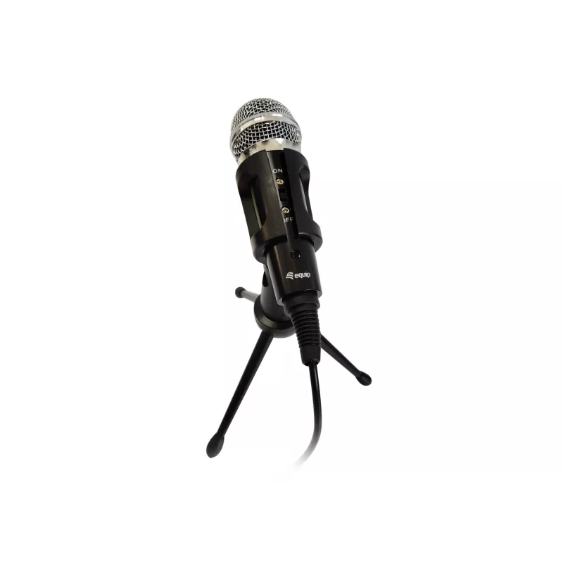Stalinis mikrofonas Equip Mini, -30 dB, 30 - 16000 Hz, 2200 Ω, laidinis, 3.5 mm