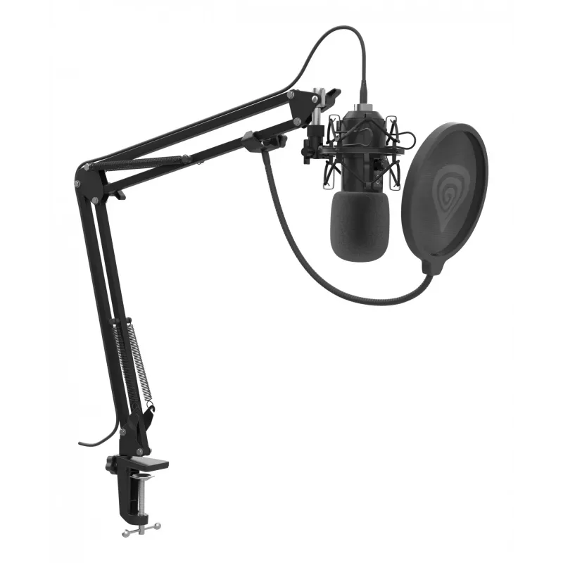 GENESIS Radium 400 G2 Juodas studijinis mikrofonas