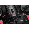 Hercules INPULSE 300 MK2 Vinyl Skrečeris Juodas, Raudonas