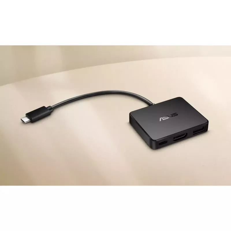 ASUS USB-C Mini Dock, laidas, USB 3.2 Gen 2 (3.1 Gen 2) Type-C, juoda