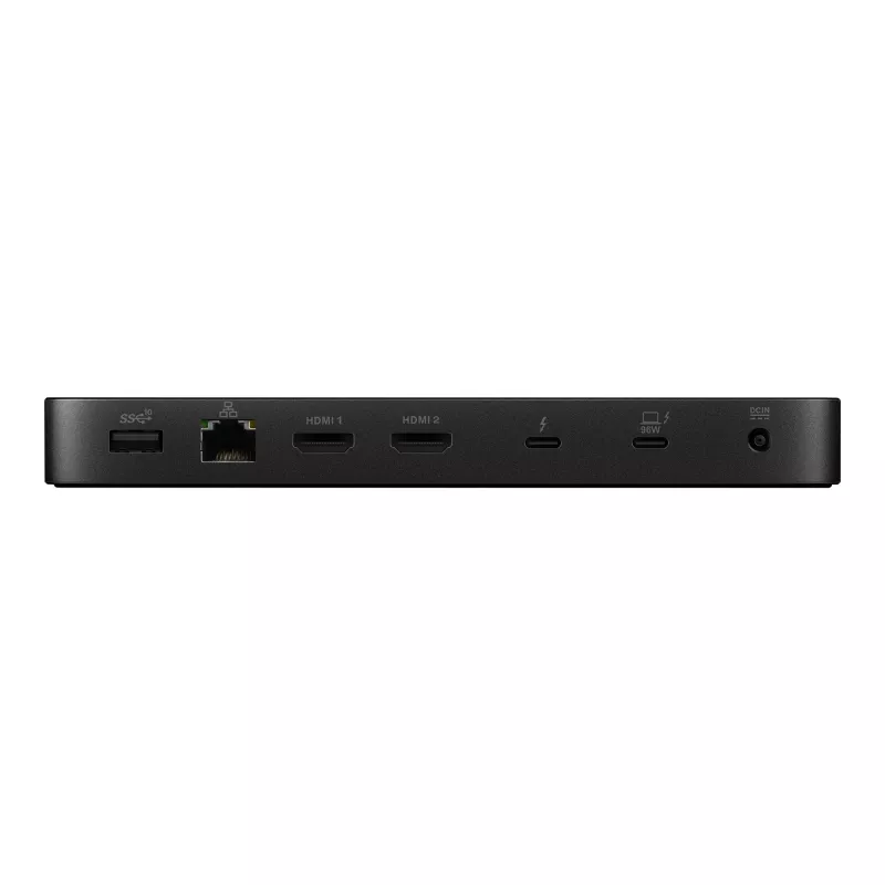 Dokavimo stotelė ASUS DC500 Thunderbolt 4 Triple 4K, 150W PD, 3 ekranai, 2x HDMI 2.1, 2x USB‑A, 2x USB2.0, RJ‑45, MicroSD