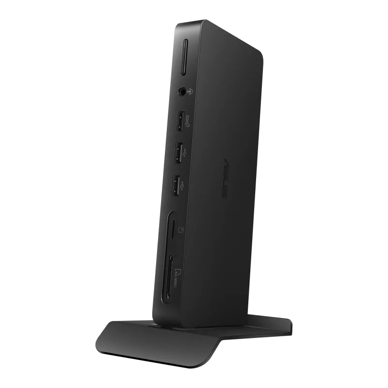 Dokavimo stotelė ASUS DC500 Thunderbolt 4 Triple 4K, 150W PD, 3 ekranai, 2x HDMI 2.1, 2x USB‑A, 2x USB2.0, RJ‑45, MicroSD