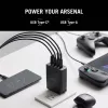 ASUS ROG 140W USB-C GaN universalus juodas kroviklis, greitas įkrovimas, vidinis