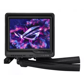 ASUS ROG Ryujin III 360 ARGB Extreme viskas viename skystas aušintuvas 360 mm radiatorius 12 cm ventiliatoriai juodas