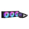 ASUS ROG Ryujin III 360 ARGB Extreme viskas viename skystas aušintuvas 360 mm radiatorius 12 cm ventiliatoriai juodas