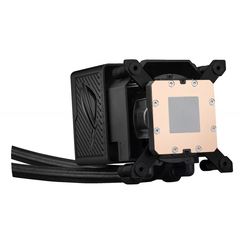 ASUS ROG Ryujin III 360 ARGB Extreme viskas viename skystas aušintuvas 360 mm radiatorius 12 cm ventiliatoriai juodas