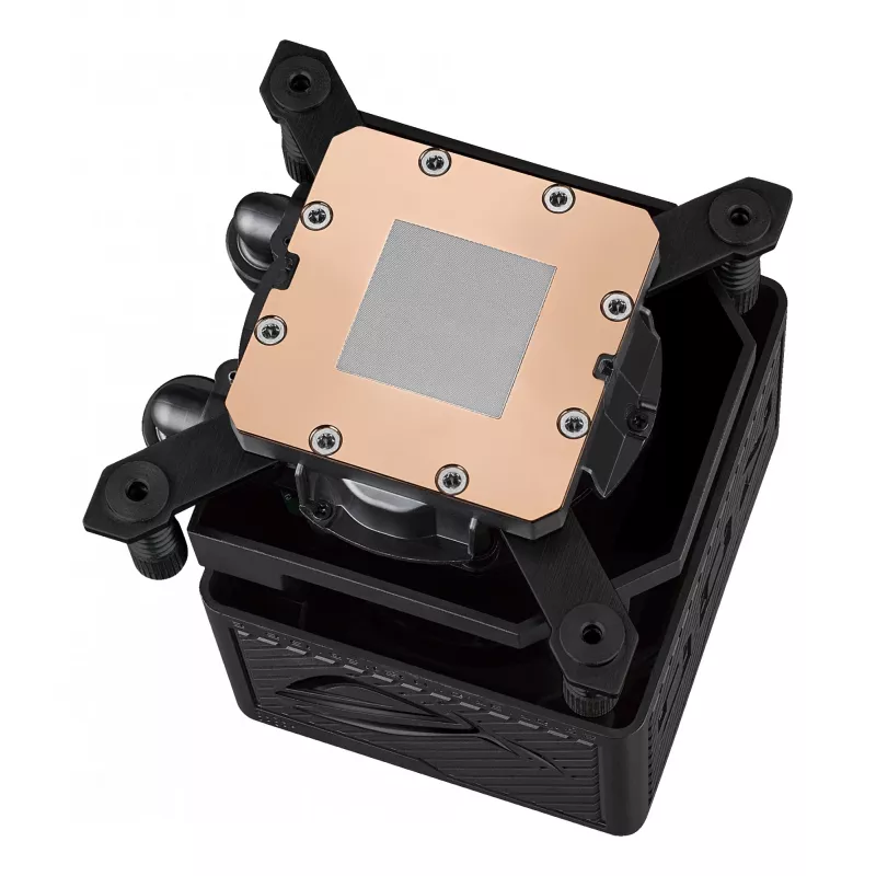 ASUS ROG Ryujin III 360 ARGB Extreme viskas viename skystas aušintuvas 360 mm radiatorius 12 cm ventiliatoriai juodas