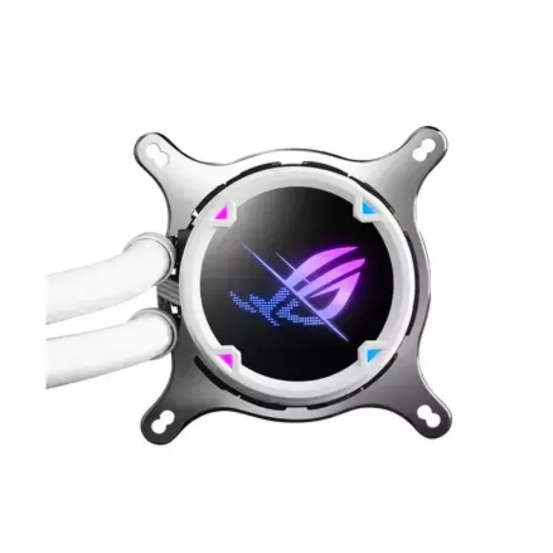 ASUS ROG STRIX LC II 240 ARGB procesoriaus skystinis aušintuvas 120 mm Baltas
