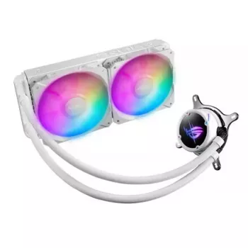 ASUS ROG STRIX LC II 240 ARGB procesoriaus skystinis aušintuvas 120 mm Baltas