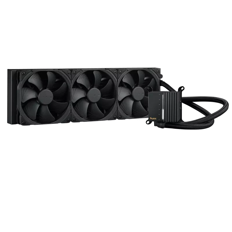 ASUS ProArt LC 420 skysčio aušintuvas “viskas viename” 420 mm, 3x140 mm ventiliatoriai, juodas