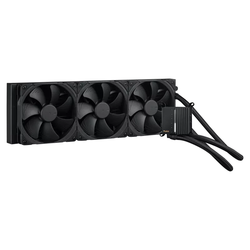 ASUS ProArt LC 420 skysčio aušintuvas “viskas viename” 420 mm, 3x140 mm ventiliatoriai, juodas
