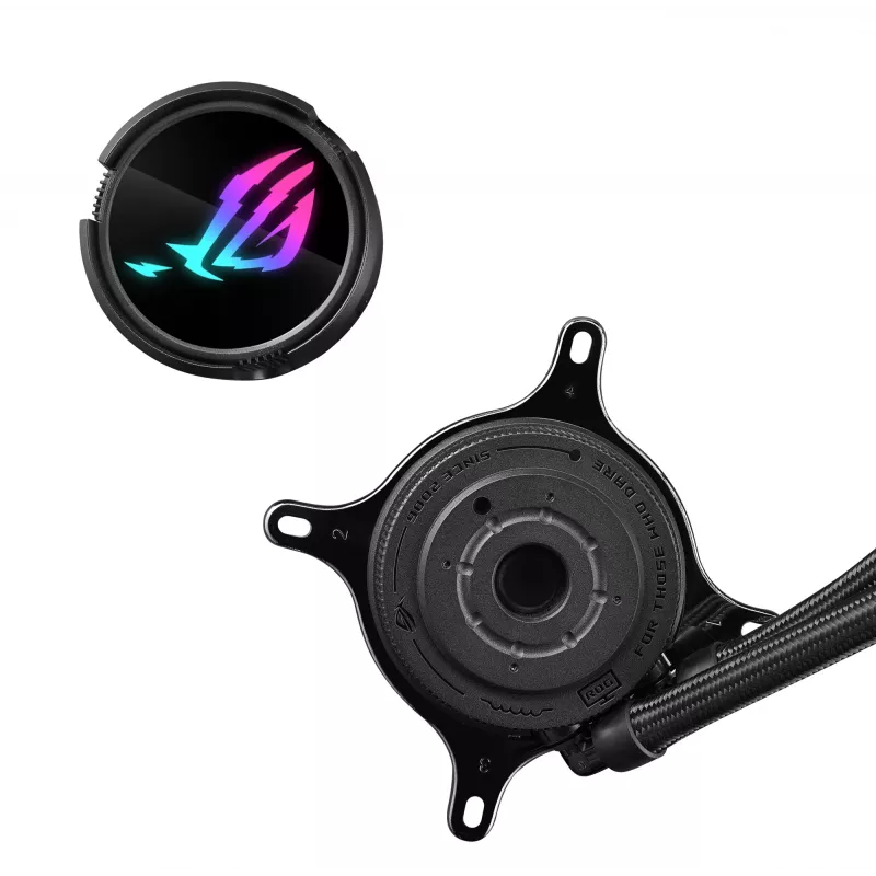 ASUS ROG Strix LC III 360 skysčio aušinimo komplektas 12 cm Juoda