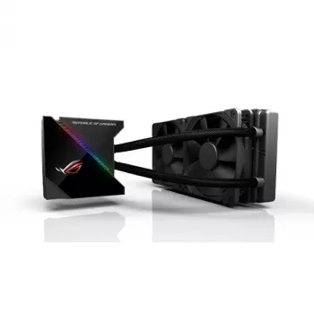 ASUS ROG RYUJIN 240 procesoriaus vandens aušintuvas 12 cm juodas