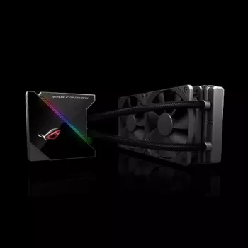 ASUS ROG RYUJIN 240 procesoriaus vandens aušintuvas 12 cm juodas