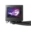 ASUS ROG RYUJIN III 240 procesoriaus vandens aušintuvas 240 mm, 2x120 mm ventiliatoriai, 3,5 colio LCD ekranas, juoda