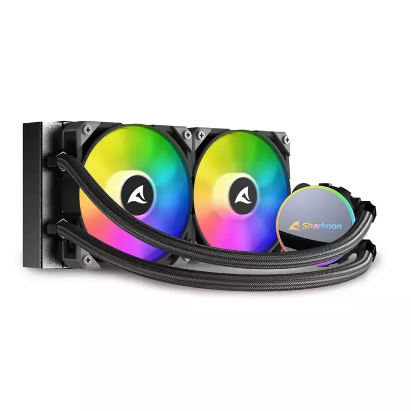 Skystas aušintuvas „viskas viename“ Sharkoon S70 RGB