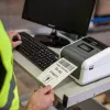 Brother TD-4550DNWBFC etikečių spausdintuvas Tiesioginis terminis 300 x 300 DPI 152 mm/s Laidinis ir belaidis Ethernet LAN Wi-Fi Bluetooth