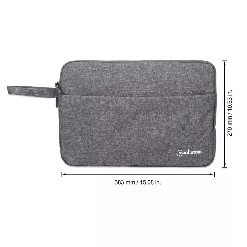 Manhattan Seattle Laptop Sleeve 14,5 inch pilkas