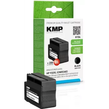 KMP HP CN053AE Nr.932XL juoda kasetė – didelės talpos suderinama kasetė