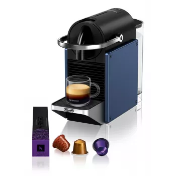 Kapsulinė kavos aparatas De'Longhi Pixie EN127.BL – Nespresso sistema, 1 L vandens bakelis, 19 bar, 1260 W, 235×117×324 mm, 2,5 kg