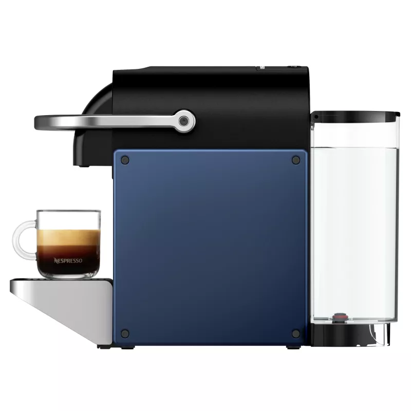 Kapsulinė kavos aparatas De'Longhi Pixie EN127.BL – Nespresso sistema, 1 L vandens bakelis, 19 bar, 1260 W, 235×117×324 mm, 2,5 kg