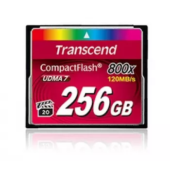 TRANSCEND CompactFlash 800 256GB 800x Premium