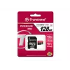 TRANSCEND 128GB microSDHC Class 10 UHS-1 su adapteriu