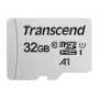 TRANSCEND MicroSDHC 300S 32GB UHS-I U1 be adapterio