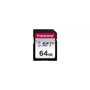 TRANSCEND SDXC kortelė 300s 64GB UHS-I U3