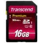 Flash atmintis Transcend 16 GB SDHC UHS-I TS16GSDU1