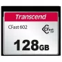 TRANSCEND CFast 2.0 CFX602 128GB SATA III MLC NAND Flash atminties kortelė