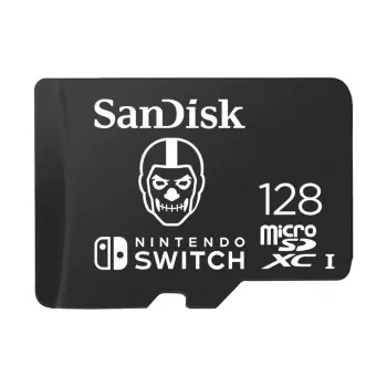 Atminties kortelė SanDisk 128GB MicroSDXC UHS-I SDSQXAO-128G-GN6ZG (Fortnite leidimas, licencijuota Nintendo)
