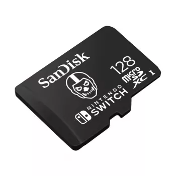 Atminties kortelė SanDisk 128GB MicroSDXC UHS-I SDSQXAO-128G-GN6ZG (Fortnite leidimas, licencijuota Nintendo)