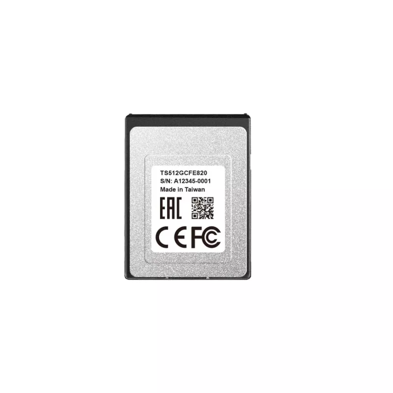 Transcend CFexpress 820 512GB 3D NAND Flash atminties kortelė