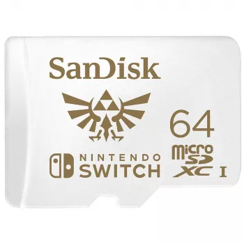 WESTERN DIGITAL SanDisk Micro SDXC kortelė, skirta Nintendo Switch, 64GB, UHS-1, 100MB/s