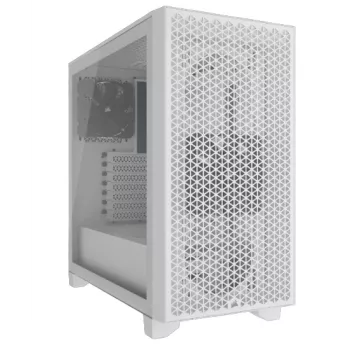 CORSAIR 3000D AIRFLOW - vidutinio bokšto korpusas - baltas