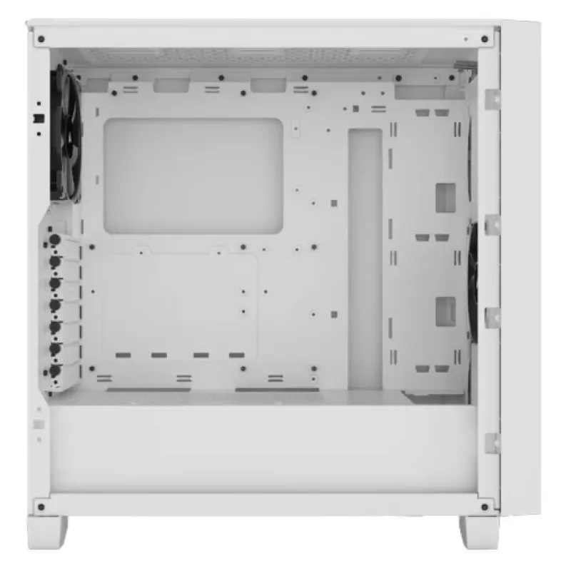 CORSAIR 3000D AIRFLOW - vidutinio bokšto korpusas - baltas