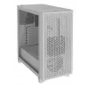 CORSAIR 3000D AIRFLOW - vidutinio bokšto korpusas - baltas