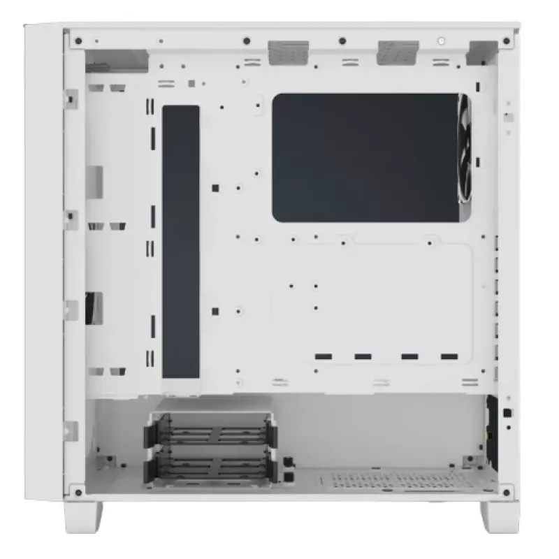 CORSAIR 3000D AIRFLOW - vidutinio bokšto korpusas - baltas