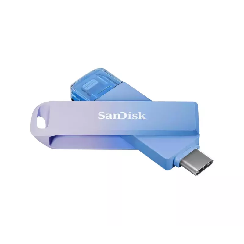 WESTERN DIGITAL SanDisk Creator Phone Drive 256GB USB-C/Lightning mėlyna