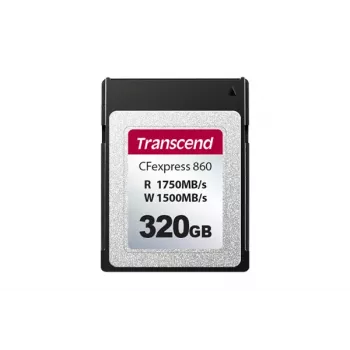 TRANSCEND Cfexpress 860 320GB NVMe PCI-E GEN3 X2 atminties kortelė