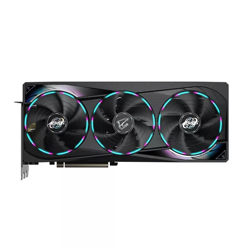 GIGABYTE AORUS GeForce RTX 5070 MASTER 12G vaizdo plokštė – 12 GB GDDR7, 192 bit, PCI-E 5.0, 2715 MHz branduolio dažnis, 3× DP 2.1a, 1× HDMI 2.1b, NVIDIA DLSS 4, GV-N5070AORUS M-12GD